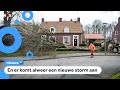 Schade door storm Dudley in Nederland