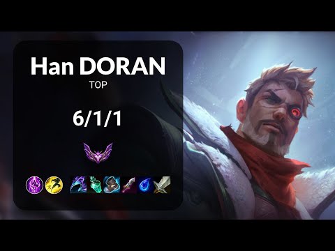 Han Doran Jayce vs Kennen TOP - KR  Patch 14.15
