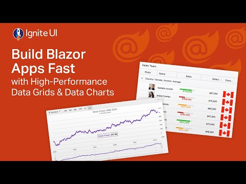 Build Blazor Apps Fast with High-Performance Data Grids & Charts