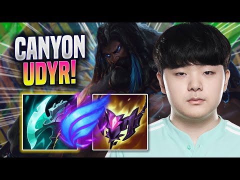 CANYON TRIES UDYR WITH NEW REWORK! - DK Canyon Plays Udyr JUNGLE vs Viego! | Season 2022