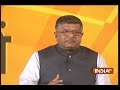 IndiaTV Samvaad: Triple talaq can not be a part of worship says Ravi Shankar Prasad