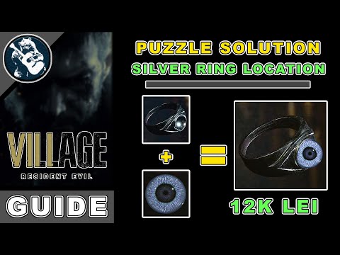 Combination: Silver Ring & Azure Eye Location in Resident Evil 8 Village | Combine Treasures