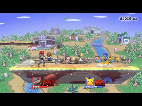 ESAM (Pikachu) Vs. Kaden (Sheik) - Wifi friendlies