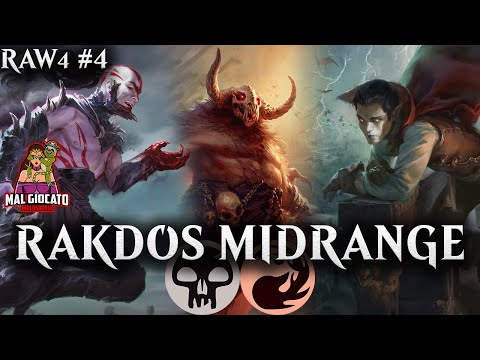 💀🔥VAMPIRI, DEMONI E DRAGHI🥩RAW S4 EP4 RAKDOS MIDRANGE TREASURE MAGIC ARENA ITA STANDARD 2022 D&D AFR