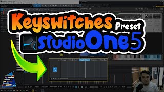 Cara Membuat "KEYSWITCH PRESET" Pada #StudioOne5