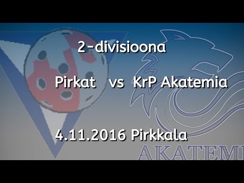 2-div. maalikooste Pirkat - KrP Akatemia 4.11.2016