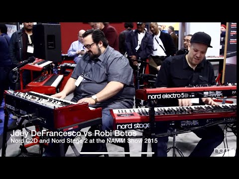 Robi Botos and Joey DeFrancesco | Nord Jam Session | NAMM 2015