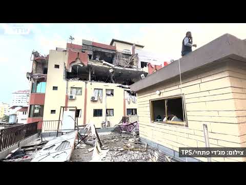 Operation “Shield and Arrow”: Aftermath of strike in Gaza (Video: Majdi Fathi/TPS)