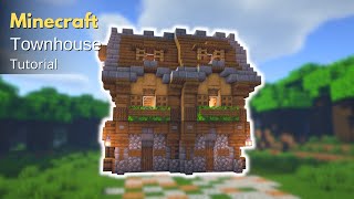 Minecraft: How to Build a Medieval Townhouse | Townhouse (Tutorial)