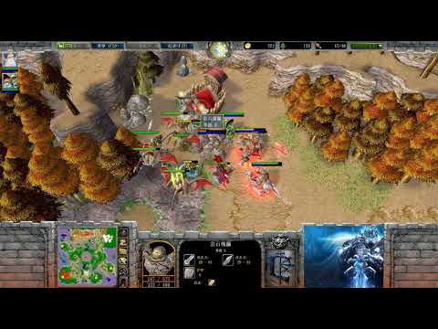 【皇冠之连续接招】魔兽争霸大帝解说 Infi vs TH000 LR