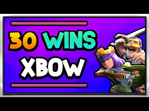 30 WINS in the Global Tournament with Xbow (ft. Tytoń) — Clash Royale