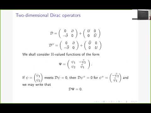 Iskander Taimanov -- Geometry of the Moutard transformations for Dirac operators