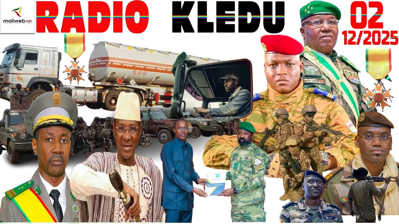 La Revue de Presse de la RADIO KLEDU du 02 décembre 2025