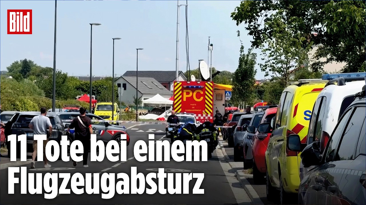 FRANKREICH: 11 Tote nach Absturz von deutschem Kleinflugzeug