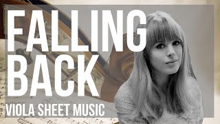 Viola Sheet Music: How to play Falling Back by Marianne Faithfull