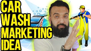 Unique Car Wash Marketing Idea
