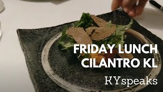 KY eats - Cilantro Restaurant Friday Lunch