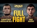 Kubanychbek Abdisalam Uulu Vs Vagif Askerov FULL FIGHT BRAVE CF 45