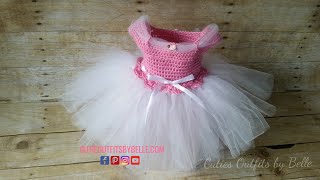 Download lagu 🎀Crochet Baby Dress Tutorial, How To Crochet a 6-12 Months Baby Dress, Pink Crochet Dress mp3