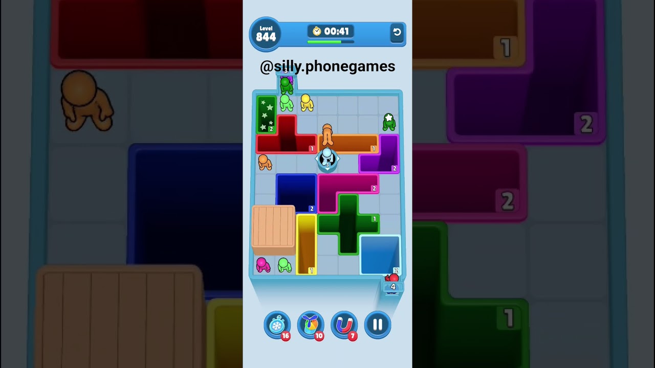 Drop Away Level 844 Walkthrough Solution