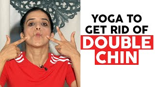 Facial Yoga to get rid of Double Chin | Yoga & Tips for Facial Fat | Fit Tak