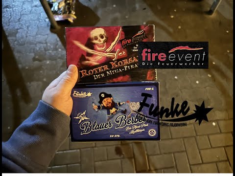 Funke Blauer Berber vs Fireevent Roter Korsar | Wer ist stärker ? | PyroBangerTV