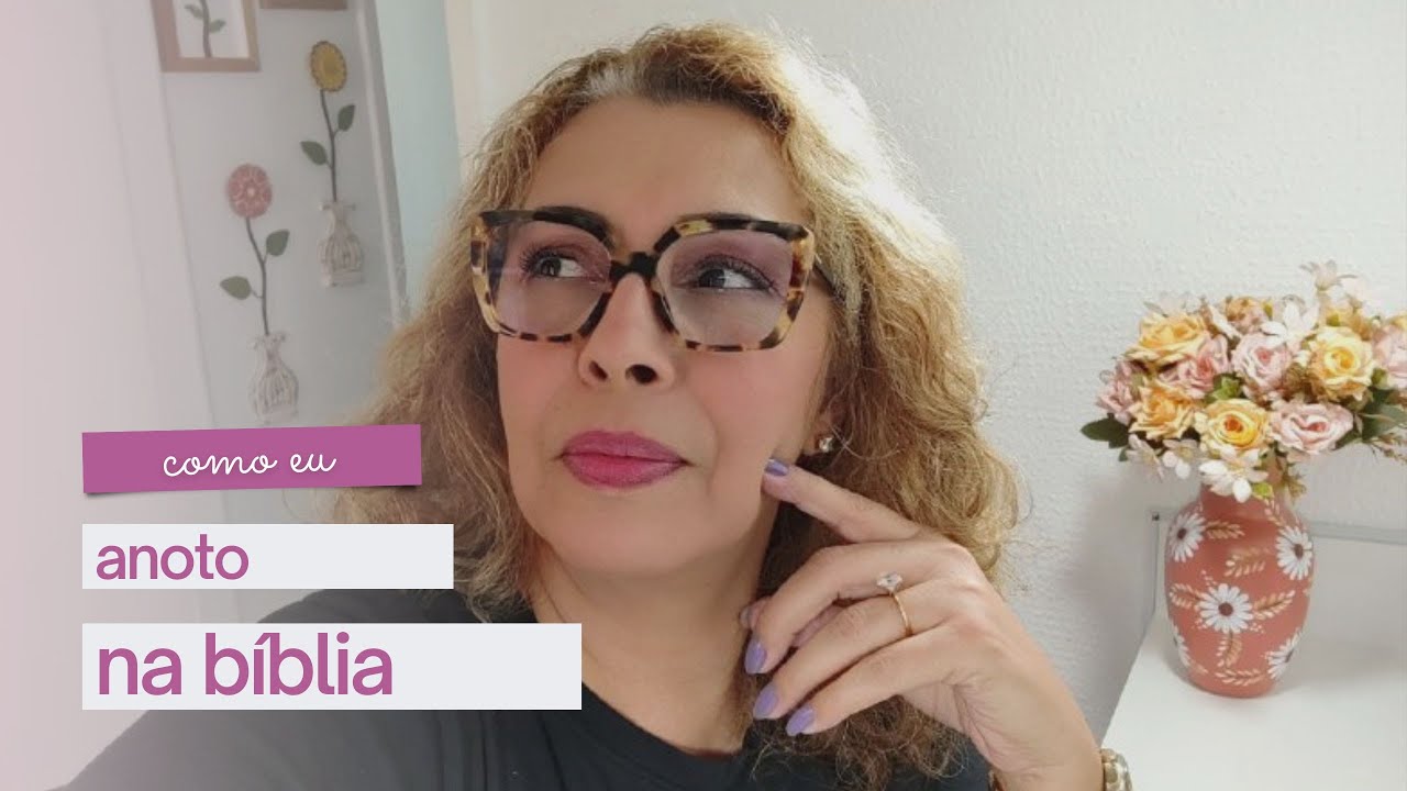 COMO EU ANOTO NA BÍBLIA