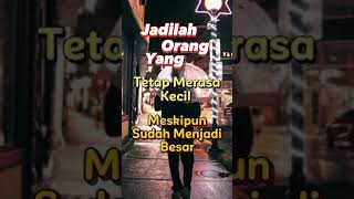 Download lagu Status wa keren tentang tetap rendah diri mp3