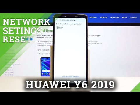 How to Reset Network Settings in Huawei Y6 2019?
