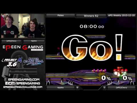ePG Weekly - Apples (Falco) Vs. [ePG]Chevy (Samus) (Winners R2) - Melee