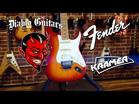 (VIDEO) Fender Jimi Hendrix Tribute Reverse Stratocaster Olympic White 1997 OHSC image 18