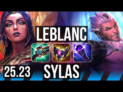 LEBLANC vs SYLAS (MID) | 61k DMG, Legendary | NA Master | 25.23