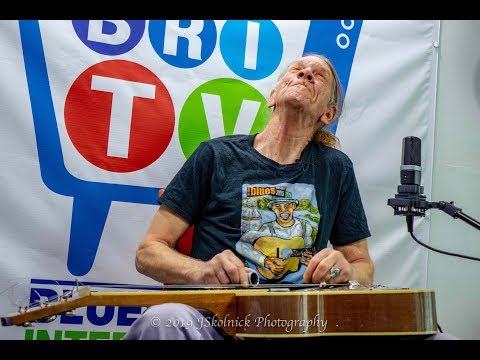 "61 Highway Blues" Watermelon Slim Live at the Studios of Blues Radio International January 5, 2019