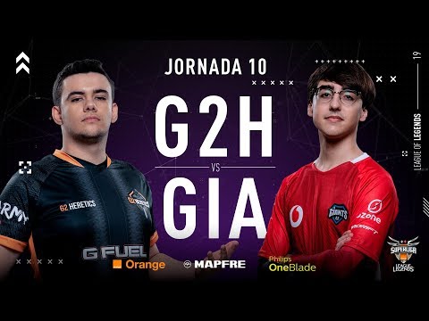 G2 HERETICS VS VODAFONE GIANTS | Superliga Orange League of Legends | Jornada 10 | 2019