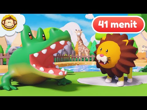 Lagu Anak Anak | 🦁🦒🐘 Kebun Binatang | Balita