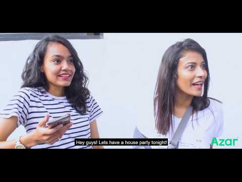 Sayani sarkar Ad for Azar...