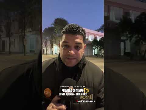 Previsão do Tempo: Veja como fica o clima nesta quinta-feira (09/07) em Camaquã e região