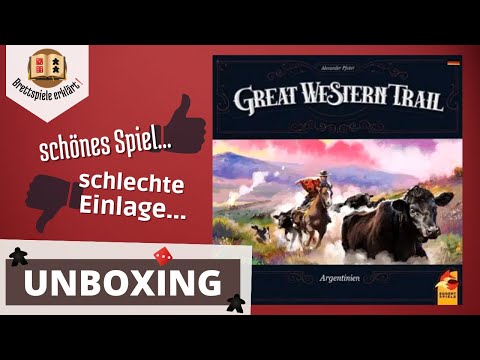 Great Western Trail: Argentinien - Unboxing (DE)
