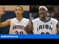 LeBron James and Steph Curry High School Highlights | CBS Sports HQ