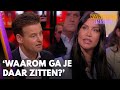 Vandaag Inside-tafel ziet Jaimie Vaes bij Khalid & Sophie: ‘Waarom ga je daar zitten?’