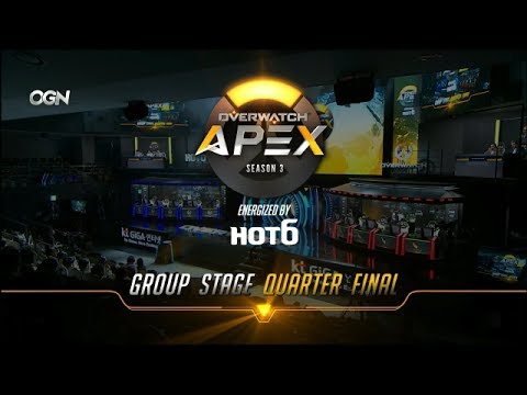 [ENG] LW Blue vs Lunatic-Hai | OGN OW APEX Season 3 [Group B Q.F. Decider] [Live]