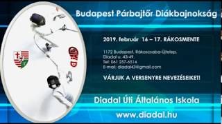 Az első csörték a diákbajnokságon 2019.02.