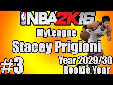NBA 2k16 - MyLeague Stacey Prigioni Road To Glory! #3 - Third Season!