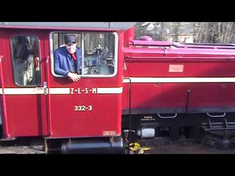 Open dag ZLSM: Oprijden naar station Simpelveld met de Köf+Railbus en de stoomtrein met loc E2 1040