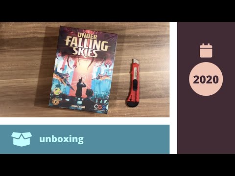 Under Falling Skies UNBOXING - TárSas