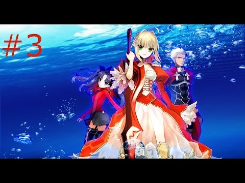 Fate Extra - Part 3: To the Rooftops! Encounter with the Girl in Red