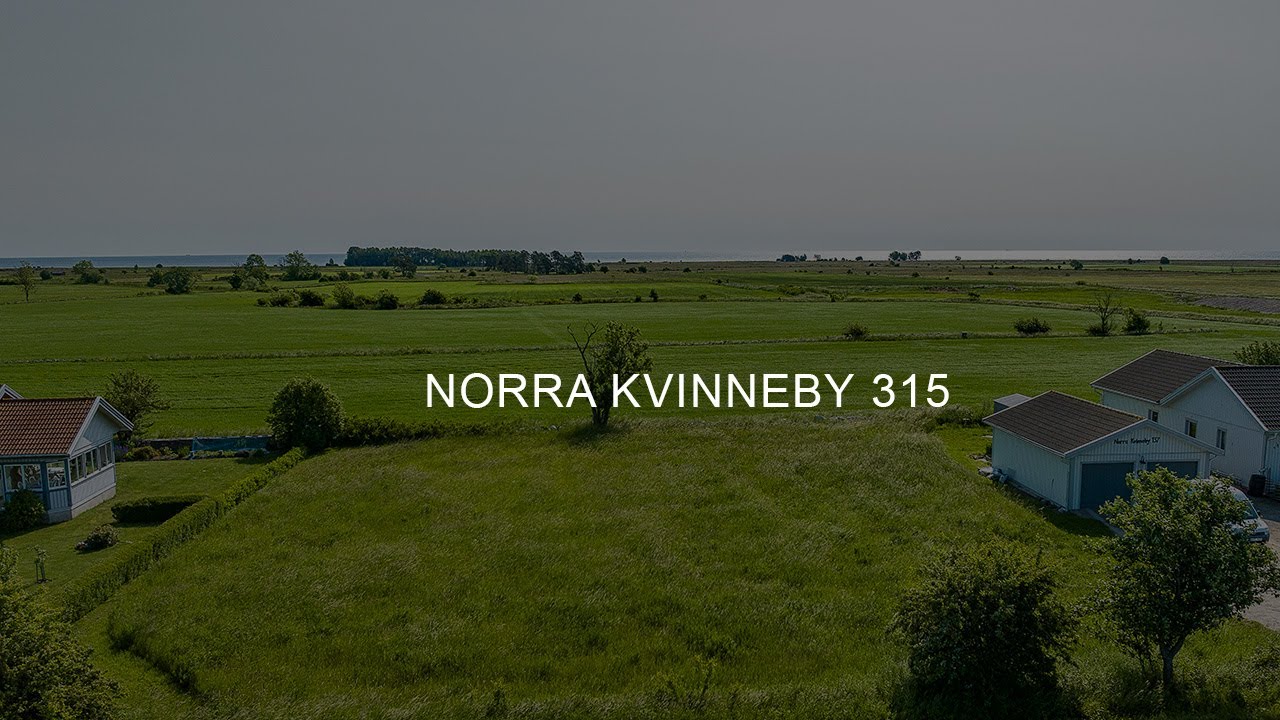 Tomt på Norra Kvinneby 135 Södra Öland Mörbylånga kommun - video