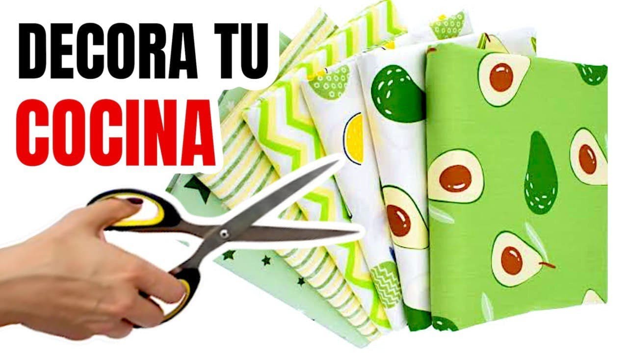 6 MANUALIDADES PARA DECORAR LA COCINA✂️ HAZLO TU MISMO