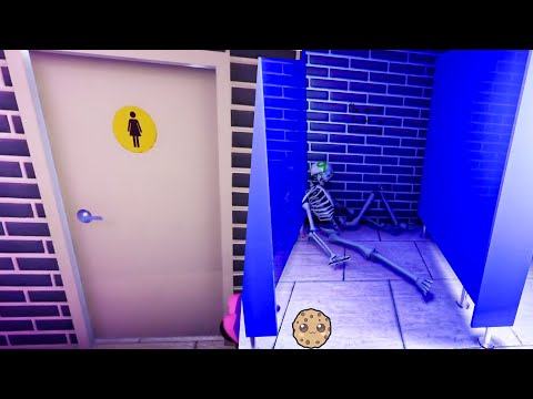 What's Behind The Door ! Trapped in a Public Bathroom