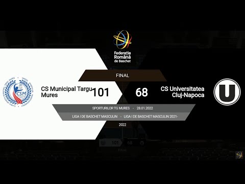 L1BM 2021-2022: CSM Târgu Mureș - Universitatea Cluj-Napoca